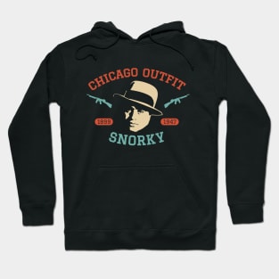 Al Capone 'Snorky' Portrait Logo - Chicago Outfit Hoodie